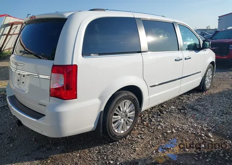 2014 Chrysler Town & Country Limited из США, поврежденный, VIN 2C4RC1GG7ER262943